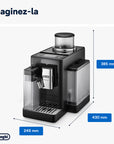 Delonghi Rivelia Latte FEB 4455.B - Noir