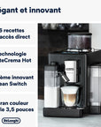 Delonghi Rivelia Latte FEB 4455.B - Noir