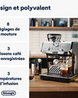 Delonghi La Specialista Arte EC9155.MB - Métal et noir