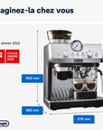 Delonghi La Specialista Arte EC9155.MB - Métal et noir