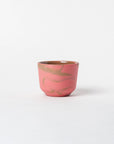 Tasse en porcelaine Espresso - Rose & Chocolat mat