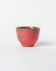 Tasse en porcelaine Cappuccino / Café filtre - Rose & Chocolat glossy