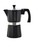 Grosche Milano Moka 6 tasses - Noir