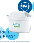 Pack 4 cartouches filtrantes Brita - Maxtra Pro Pure performance