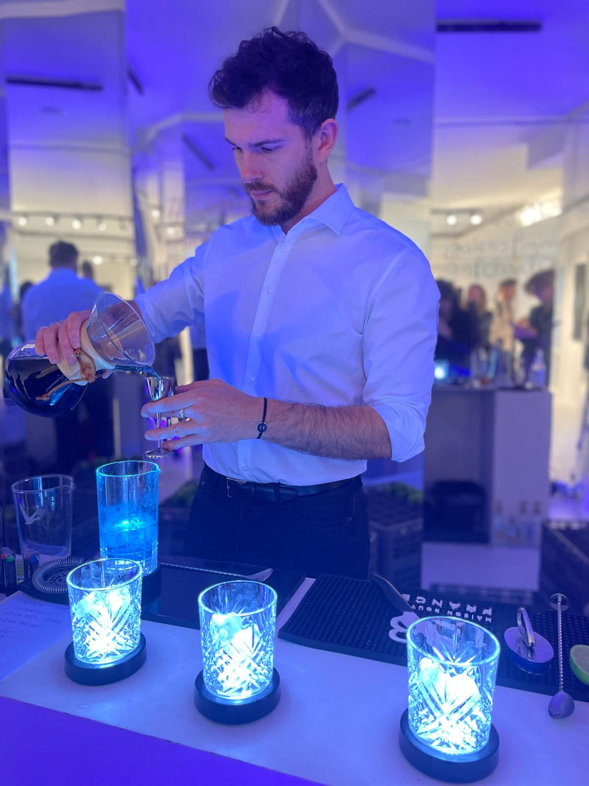 Animation barista café cocktail