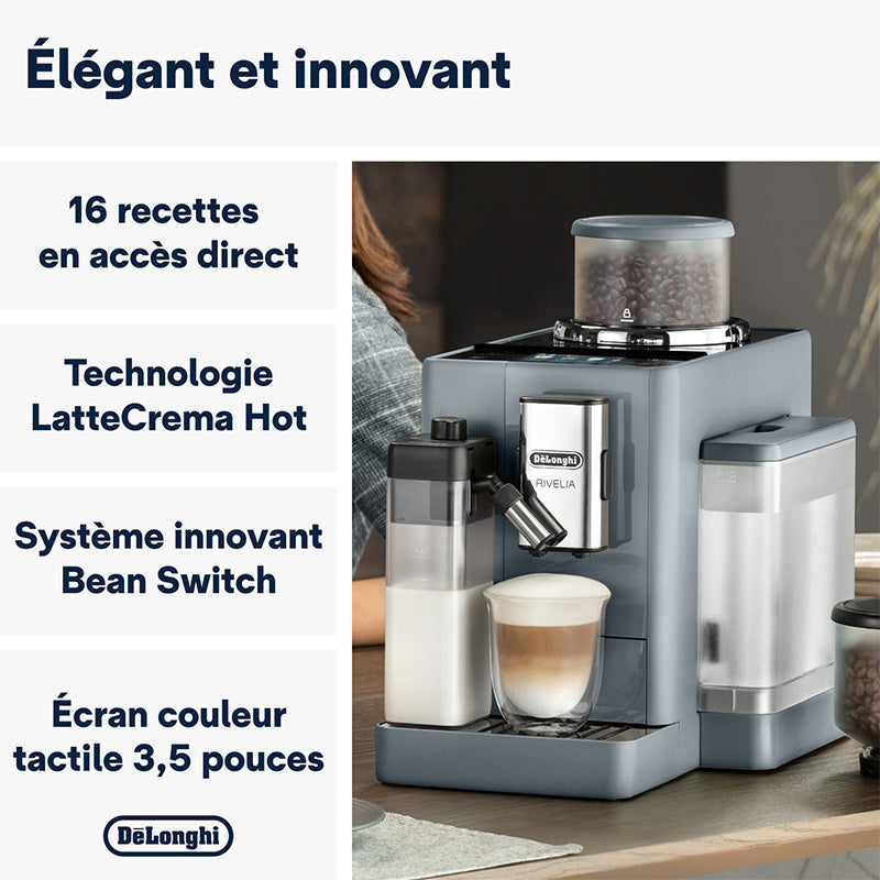 Delonghi Rivelia Latte FEB 4455.G - Gris