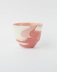 Tasse en porcelaine Cappuccino / Café filtre - Rose mat